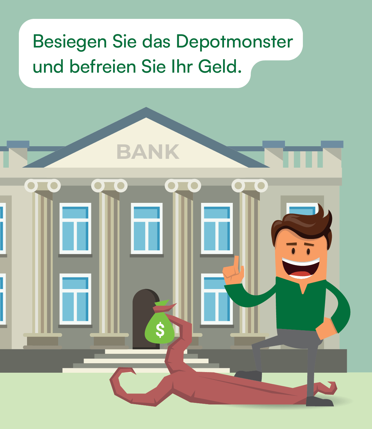 Mietzinsdepot durch Versicherung freischalten